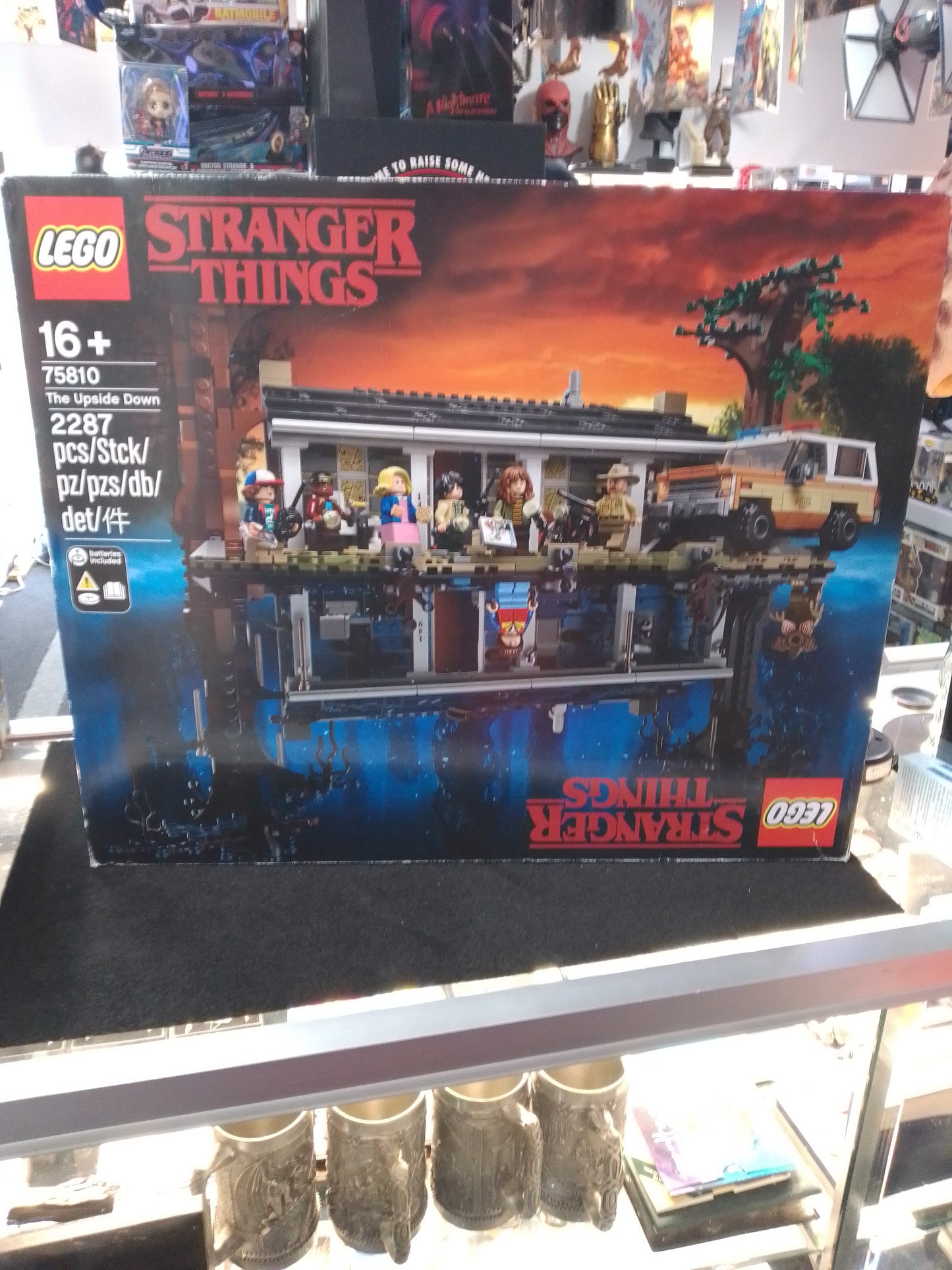 LEGO Stranger Things The Upside Down 75810 Building Kit (2,287 Pieces) - N08518