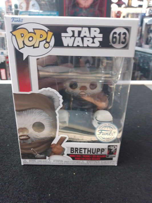 Star Wars Episode VI - Brethupp (Ewok Drummer) 40th Anniversary Pop! Vinyl Figure #613