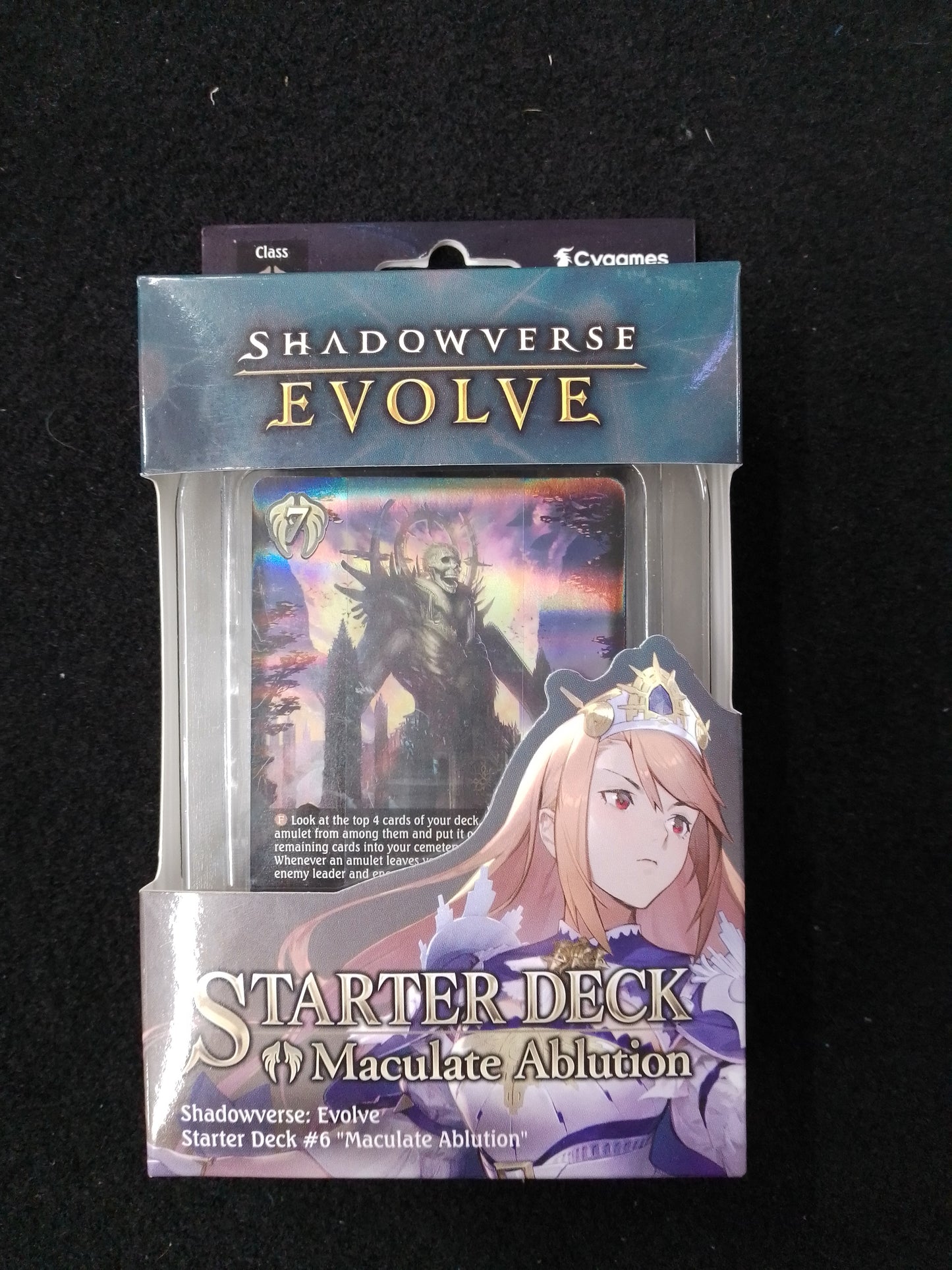 Shadowverse: Evolve - Maculate Ablution - Starter Deck 6 Card Game - N08589