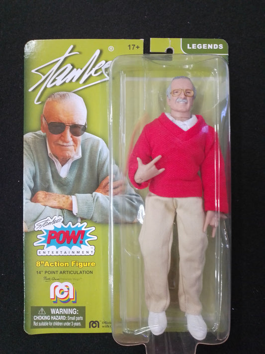 Stan Lee - Stan Lee with Web Hands 8” Mego Action Figure - N08614