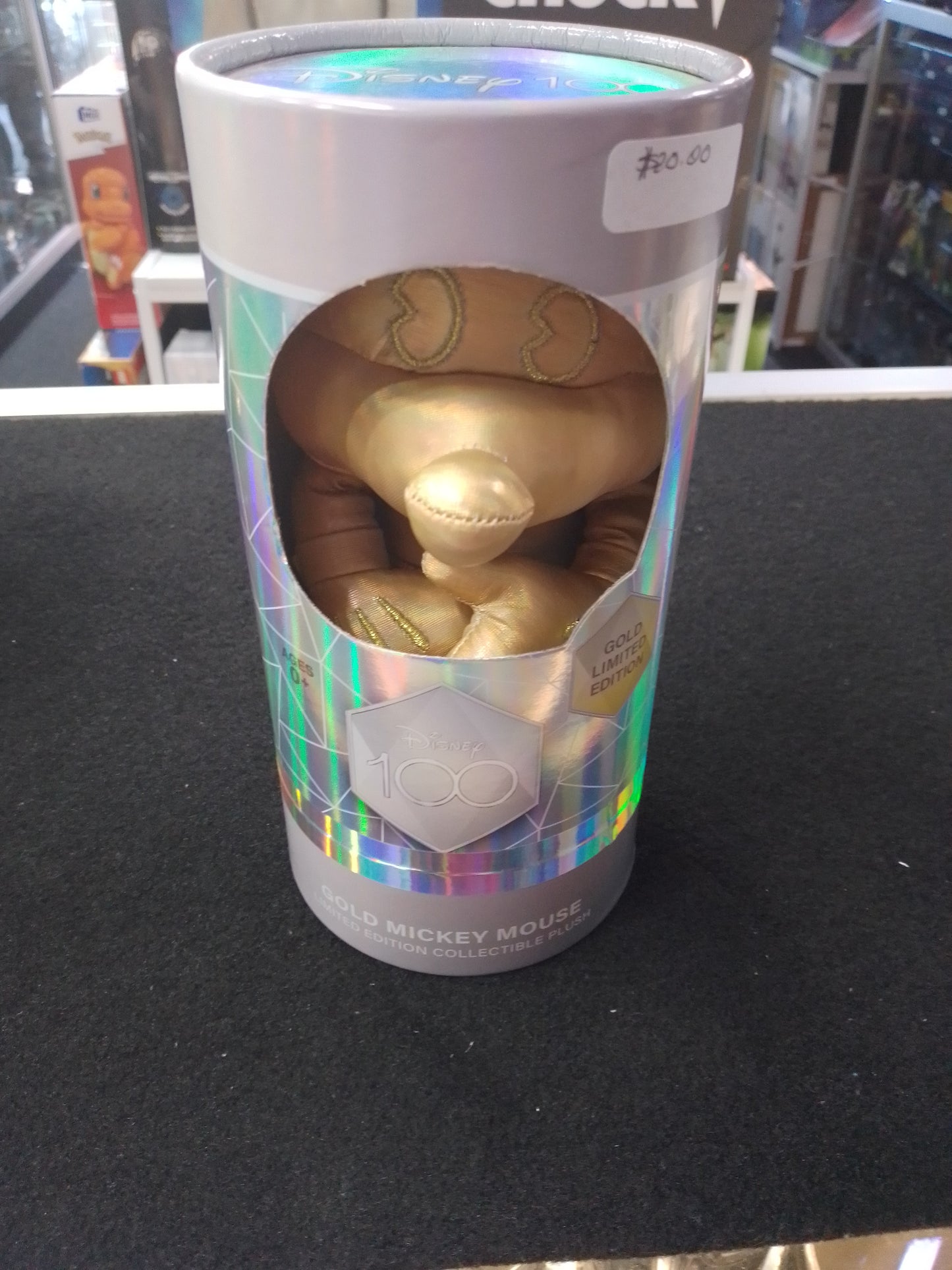 Disney 100 Mickey Mouse Plush Gold (Limited Edition) - N08621