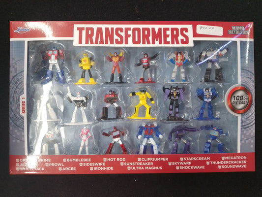Transformers: Generation 1 - Nano Metalfigs 2” Die-Cast Figure 20-Pack (Series 1) - N08630