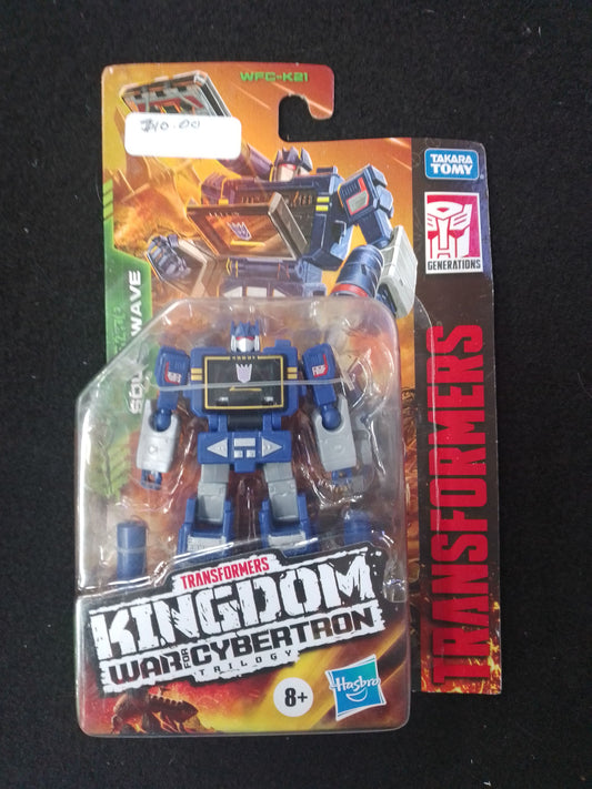 Transformers War for Cybertron Kingdom WFC-K21 Core Class Soundwave Figurine