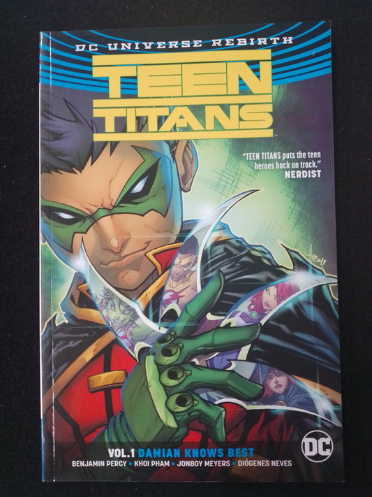 DC Teen Titans: Damian Knows Best Vol 1 Graphic Novel - N08712