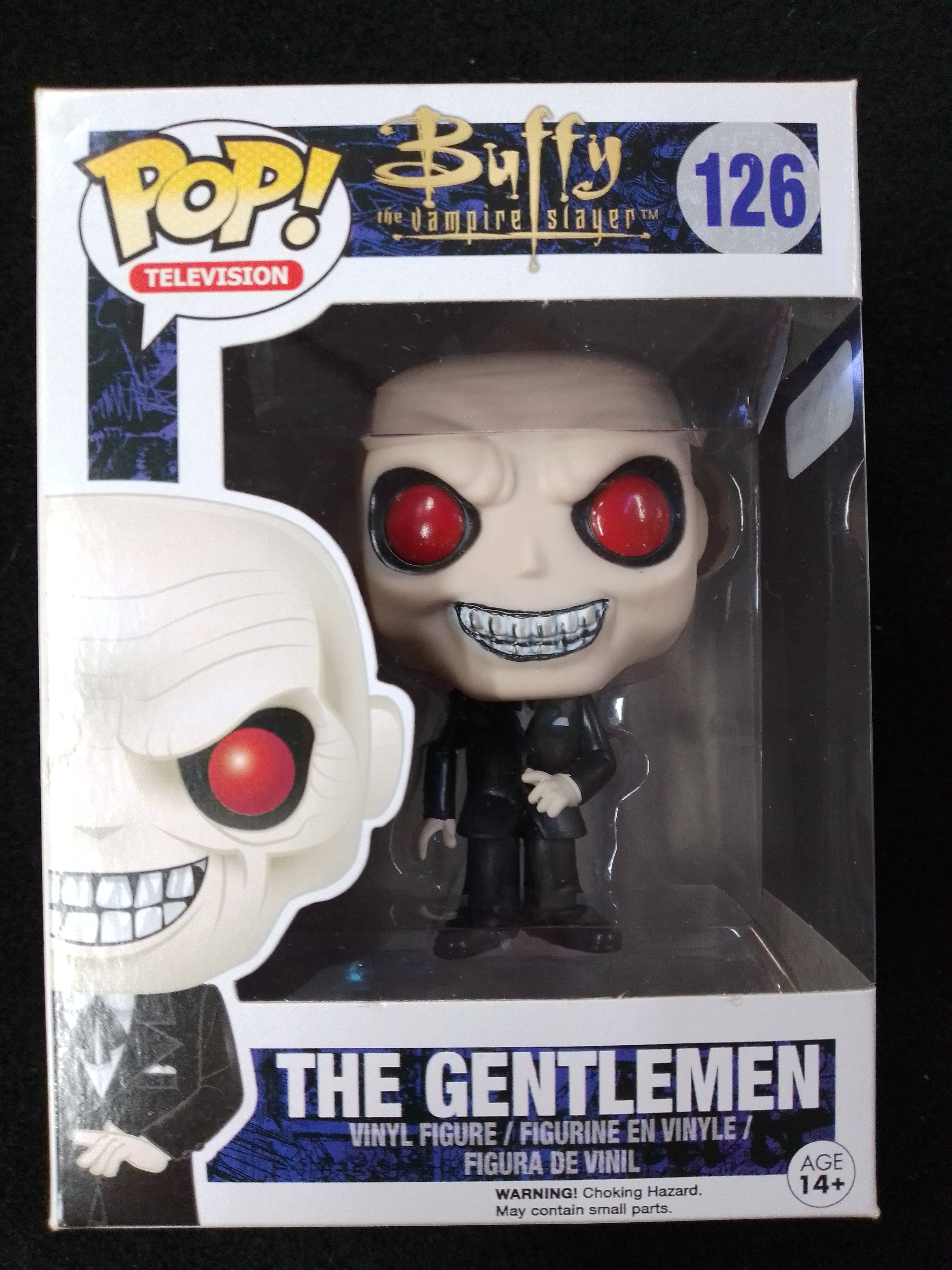 Funko Pop Vnyl Buffy The Vampre Slayer The Gentlemen No. 126 Loose VG
