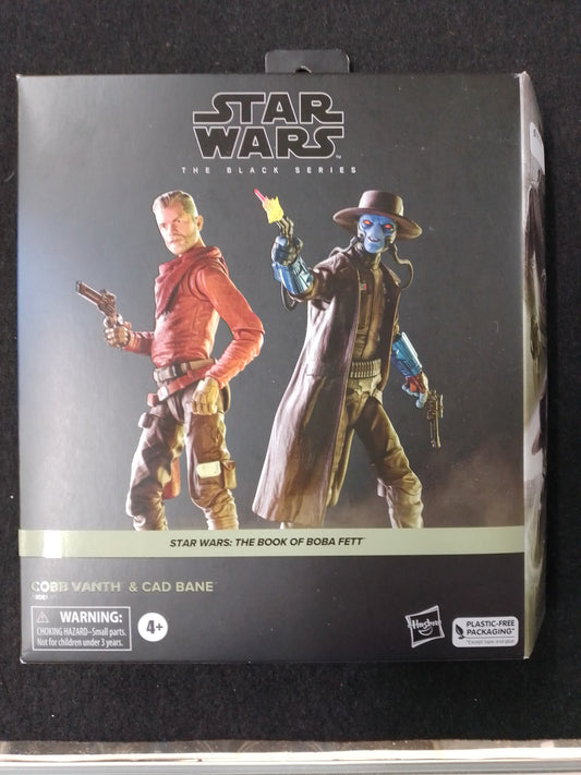 Star Wars: The Book of Boba Fett The Black Series Cobb Vanth & Cad Bane Figures 2-Pack