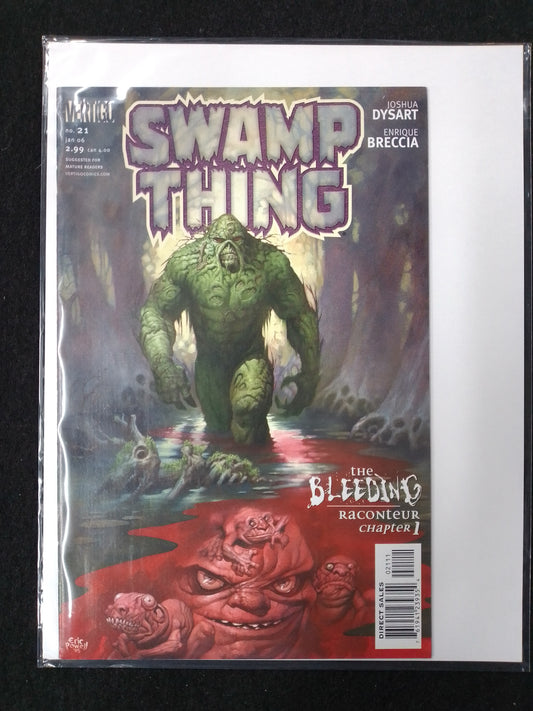 Swamp Thing No 21 The Bleeding Raconteur Chapter 1 Comic Book Vertigo - N08817