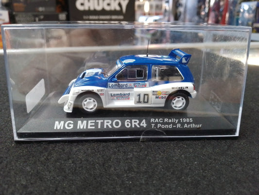 MG Metro 6R4 RAC Rally 1985 Die Cast 1:43 Scale Model Car - N08850