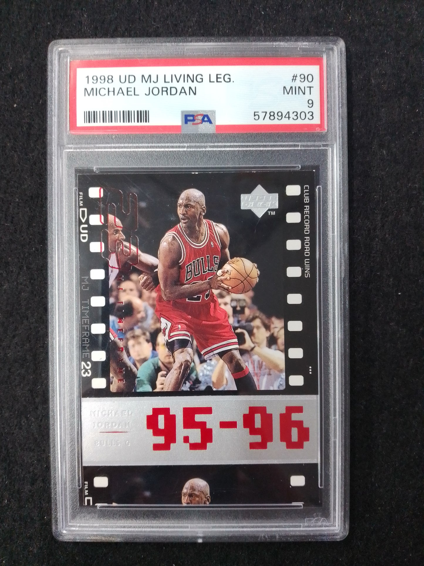 Michael Jordan Upper Deck MJ Living Legend 1998 - PSA Graded Card - N08892