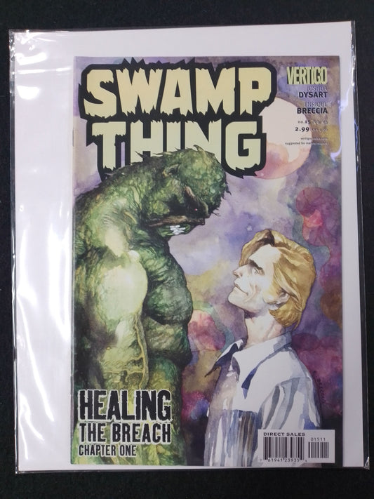Swamp Thing #15 Healing The Breach Chapter 1 - Vertigo Comics - Comic Book - N08897