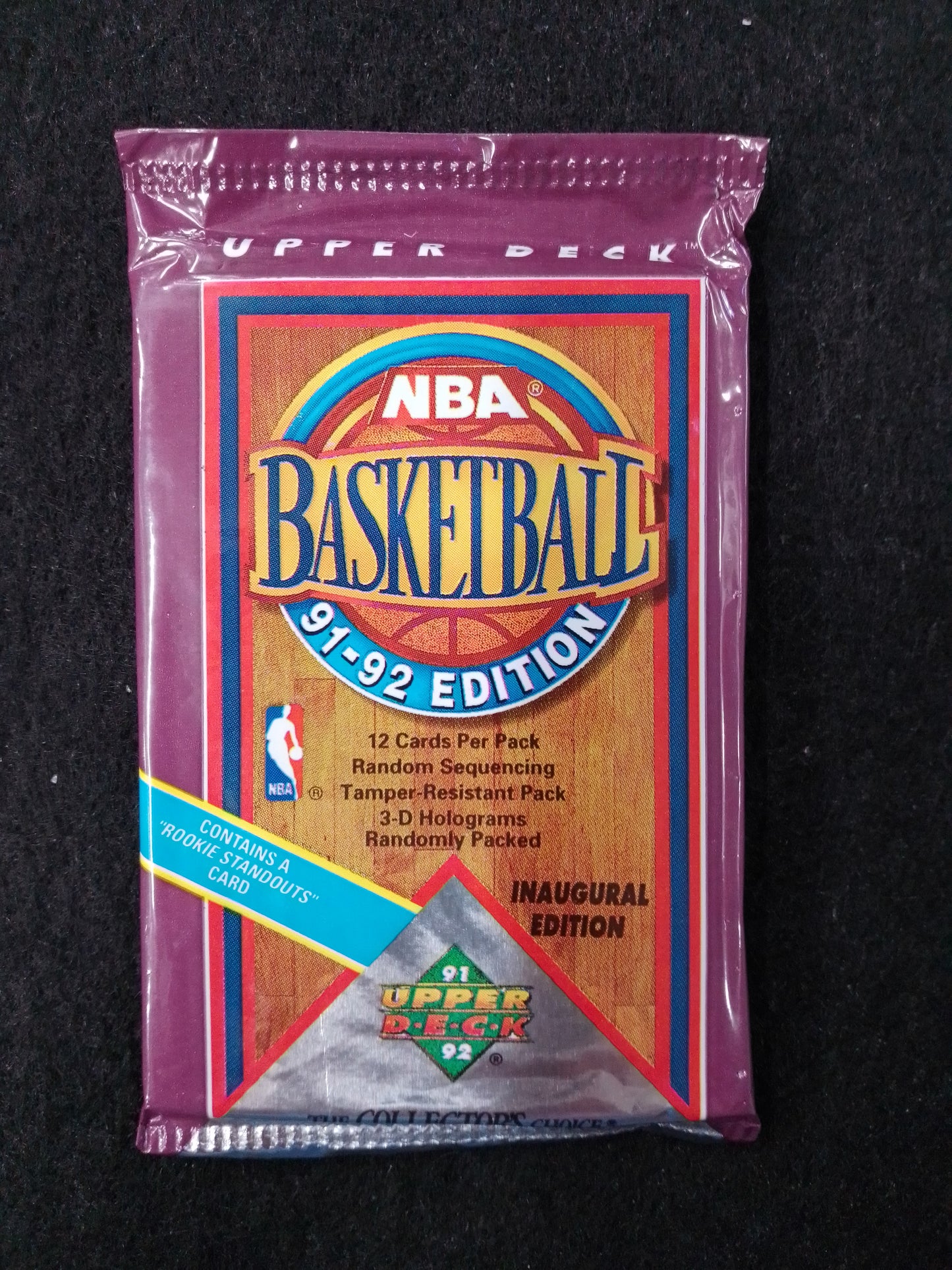 Upper Deck 1991-92 NBA Basketball Trading Card Pack - N09021