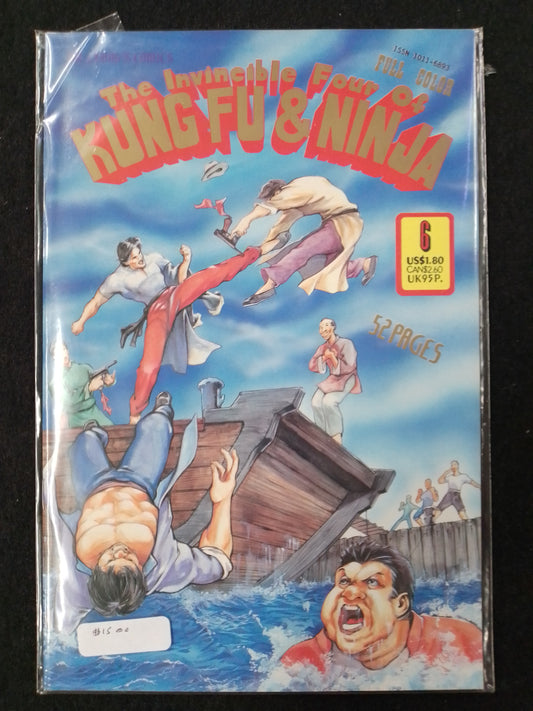 The Invincible Four Of Kung Fu And Ninja #6 Comic Book - N09090