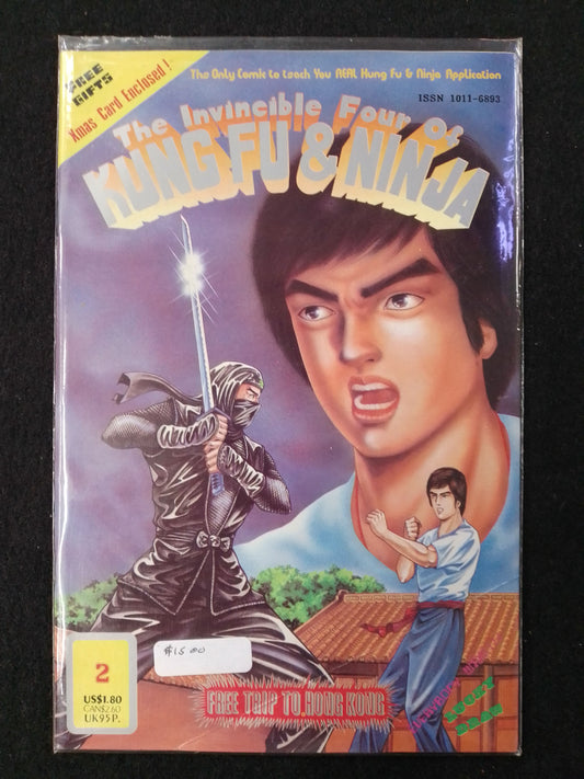 The Invincible Four Of Kung Fu And Ninja #2 Comic Book - N09092