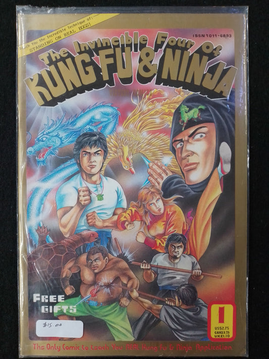 The Invincible Four Of Kung Fu And Ninja #1 Comic Book - N09093