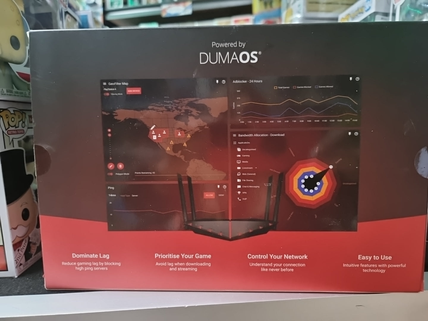 NETDUMA R2 GAMING ROUTER DUMAOS