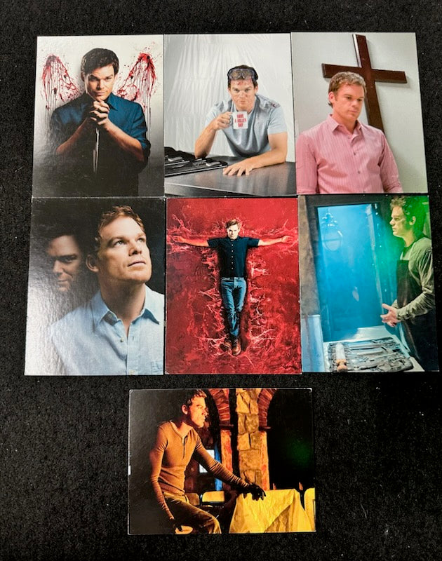 DEXTER PICTURE CARDS X7