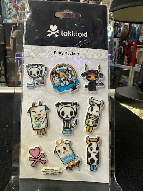 Tokidoki Puffy Stickers