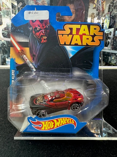 HOTWHEELS Character Car Diecast - STAR WARS 2014 - #09 DARTH MAUL