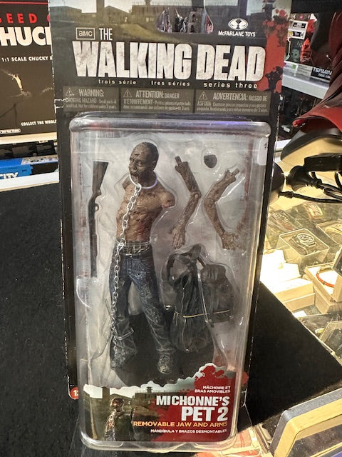The Walking Dead AMC TV Michonne's Pet 2 Series 3 action figure McFarlane Toys