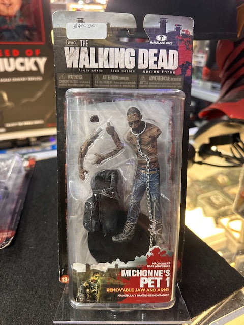The Walking Dead AMC TV Michonne's Pet 1 Series 3 action figure McFarlane Toys