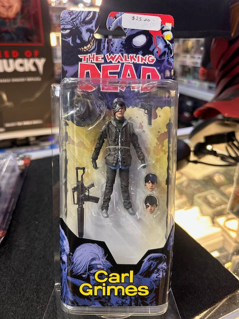 Mcfarlane Walking Dead Comic Series Figure Carl Grimes