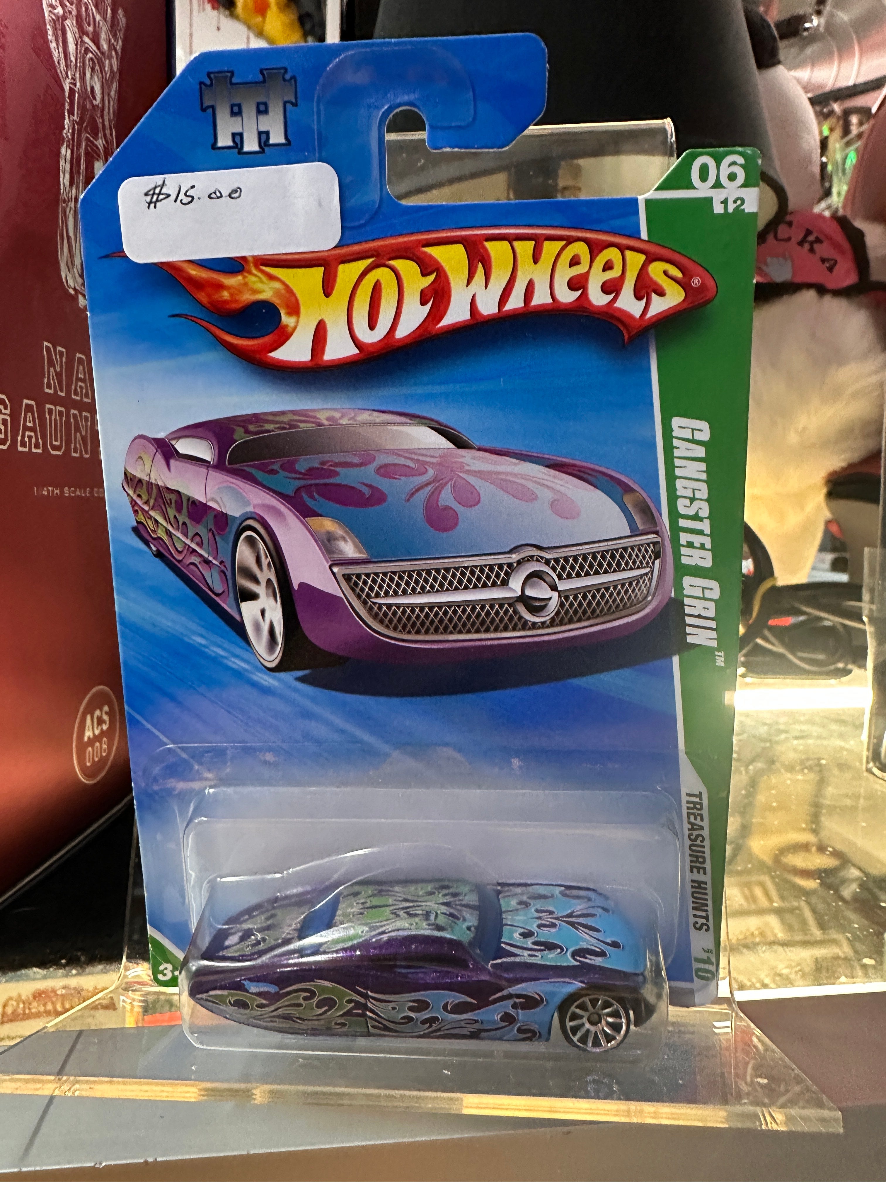 HOT WHEELS SUPER TREASURE HUNT GANGSTER GRIN Captain Comics and Collectables Pty Ltd