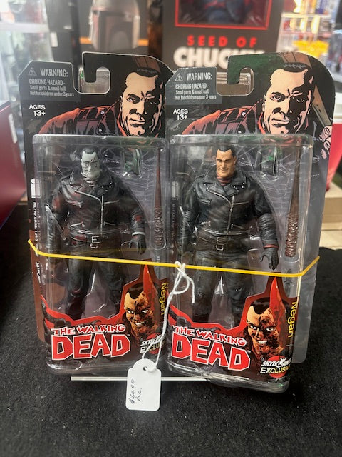 McFarlane Walking Dead Series 1 Negan Action Figure [Colour + Black&White]