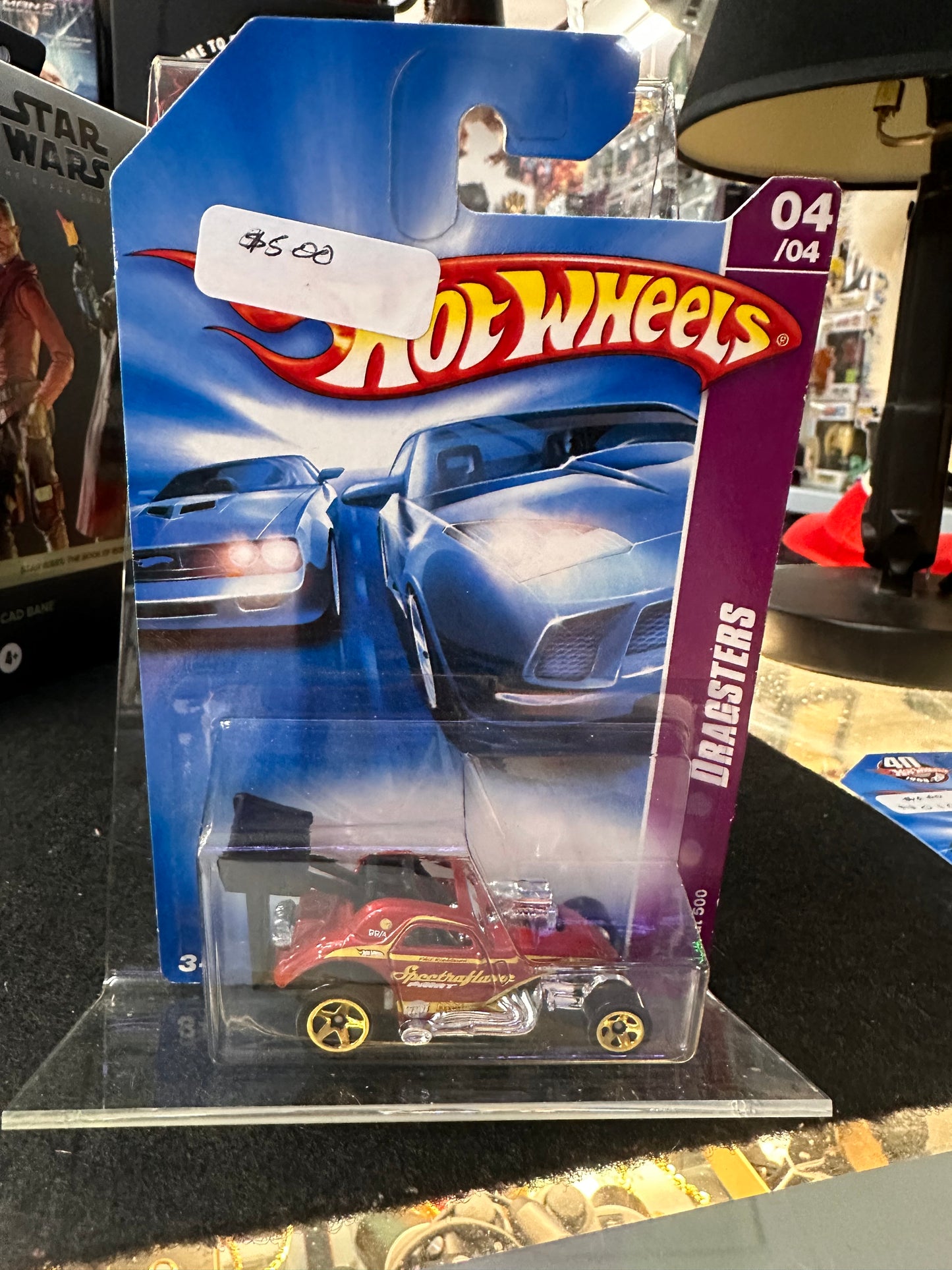 HOT WHEELS DRAGSTERS NO 4 FIAT 500