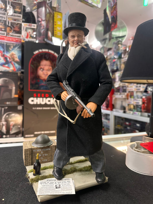 Winston Churchill 12" Custom Made Doll