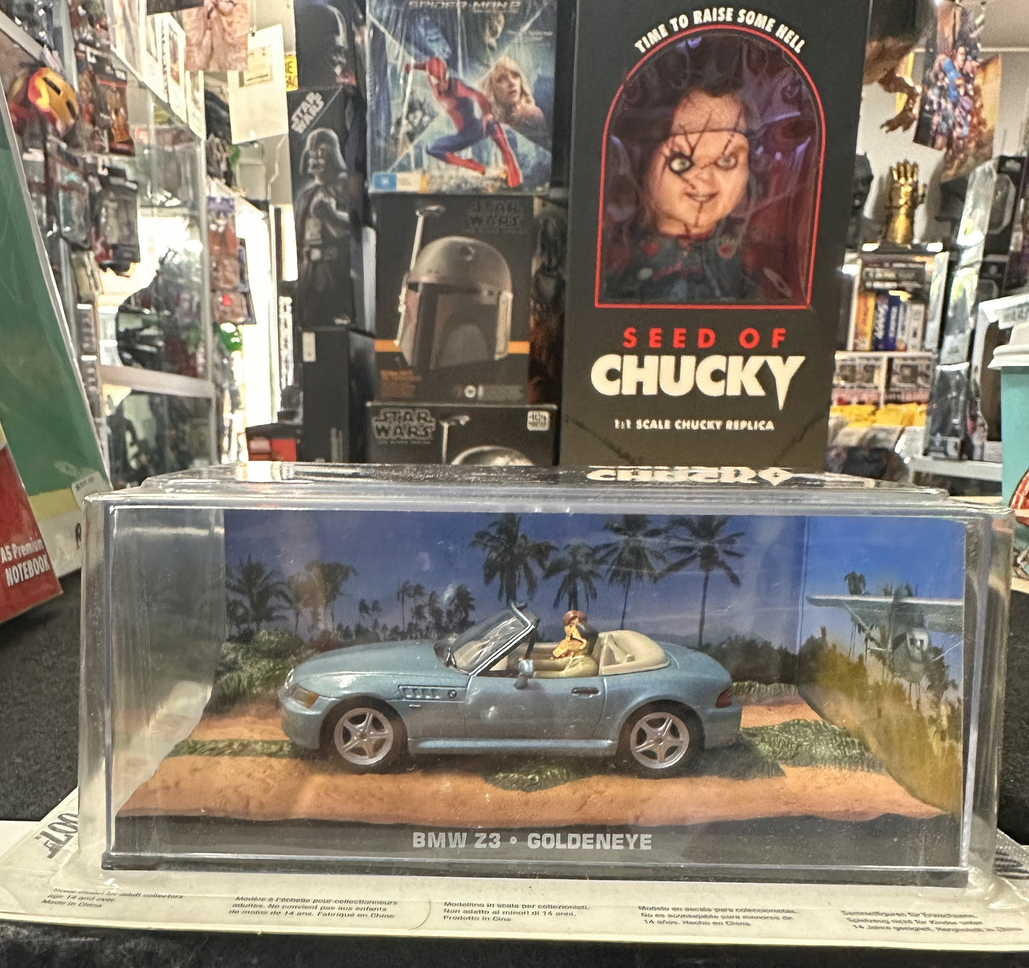 BMW Z3 - Goldeneye Diecast Car 1:43