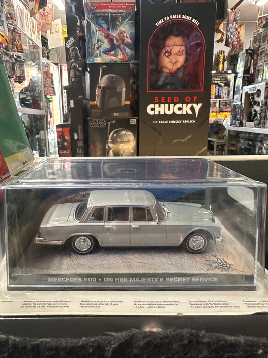 James Bond 007 Die Cast Car - Mercedes 600 - On Her Majesty's Secret Service