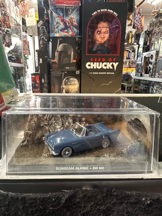 James Bond 007 Die Cast Car - Sunbeam Alpine.Dr No
