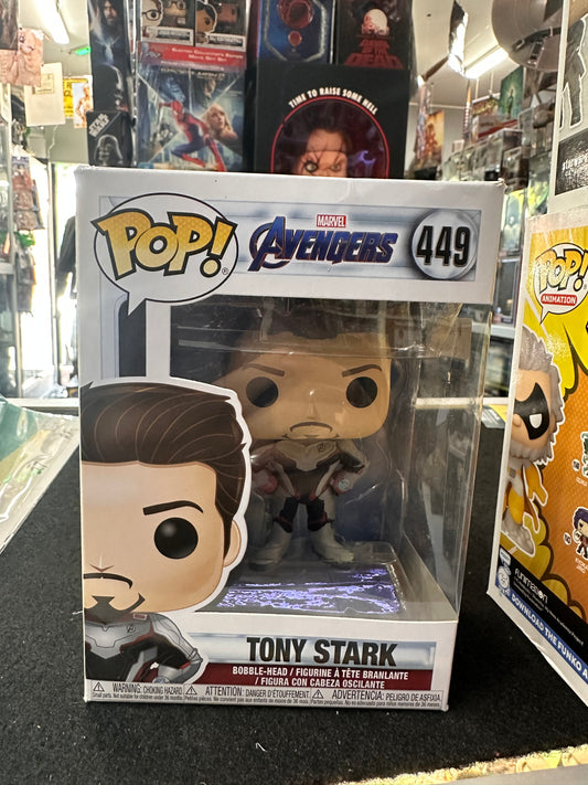 #449 Tony Stark Funko Pop Vinyl Marvel