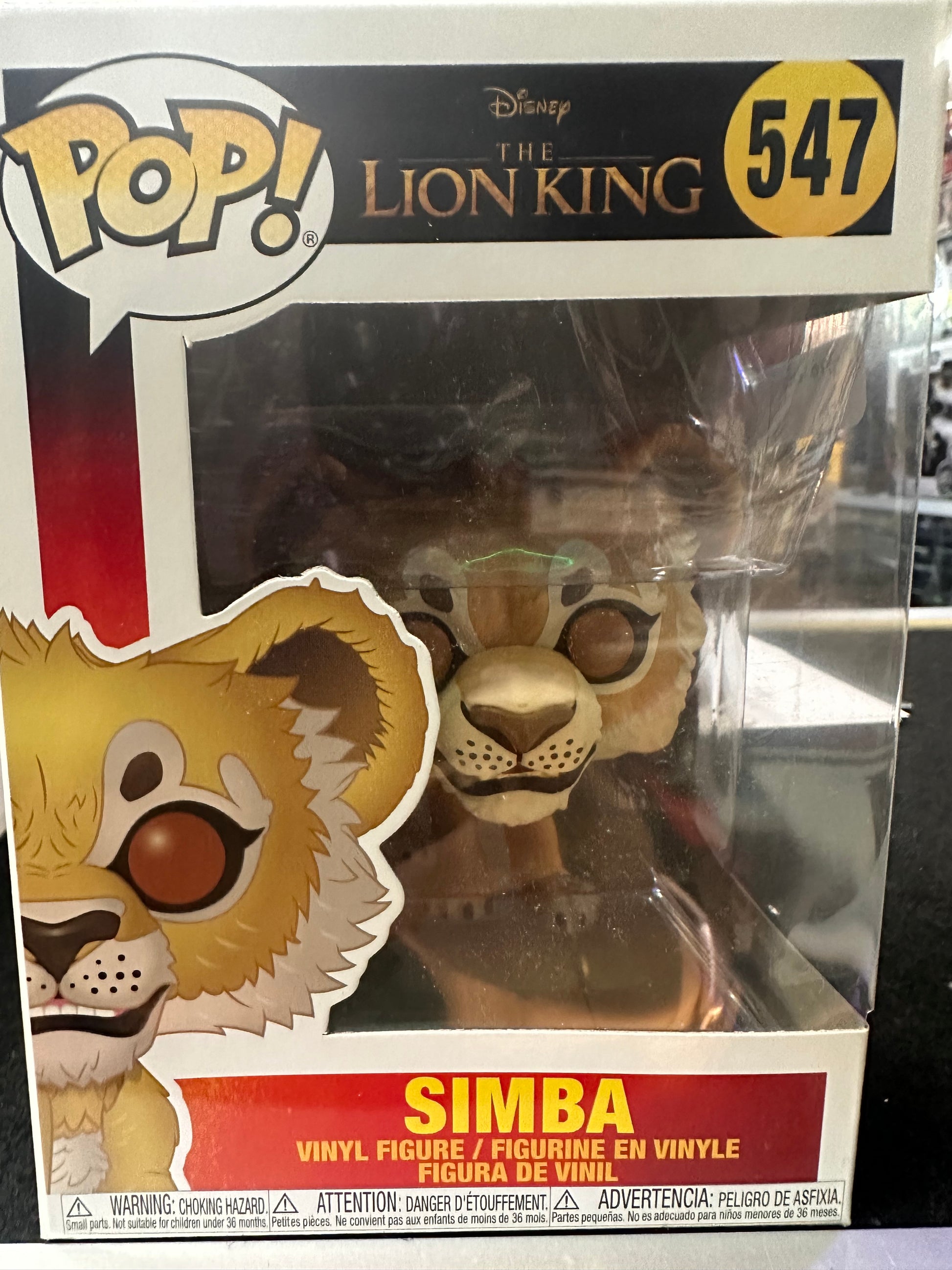 Simba 547 ~ Disney: The Lion King ~ Funko Pop Vinyl – Captain Comics ...
