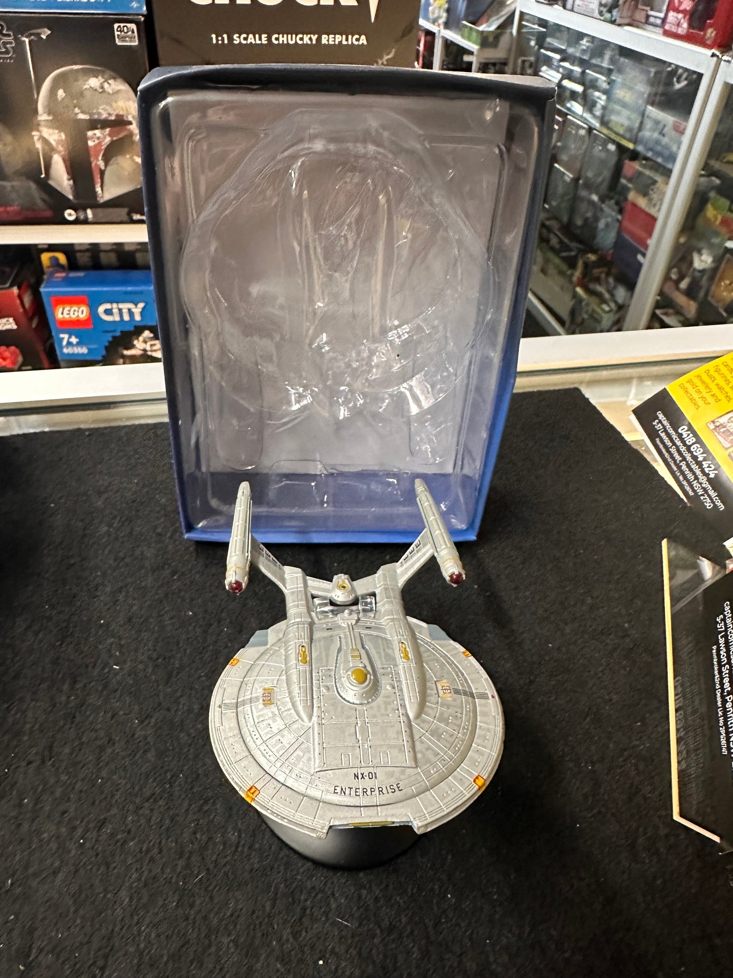 STAR TREK COLLECTORS MODEL ENTERPRISE NX-01