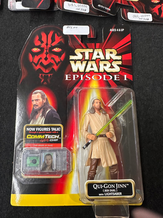 Star Wars Episode I Qui-Gon Jinn  w Lightsaber