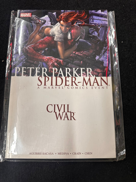 PETER PARKER SPIDER-MAN A MARVEL COMICS EVENT CIVIL WAR