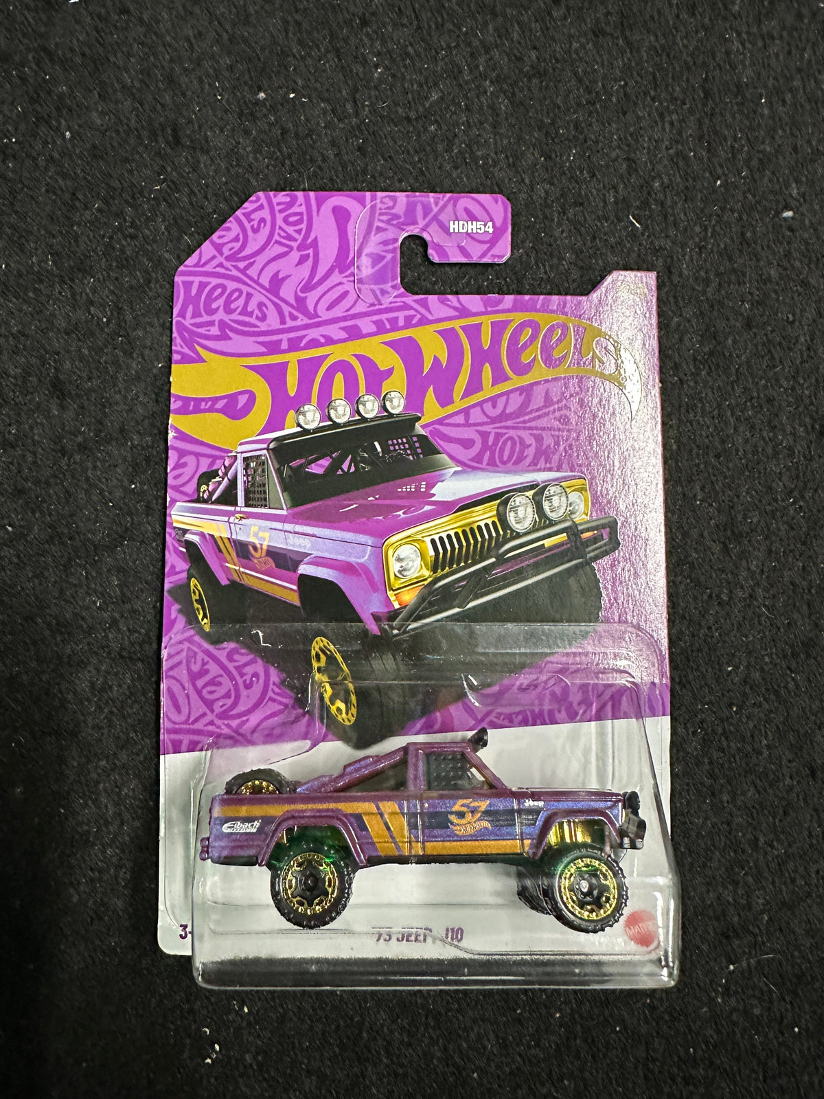 Hot Wheels '73 Jeep J10 57th Anniversary Captain Comics and Collectables Pty Ltd