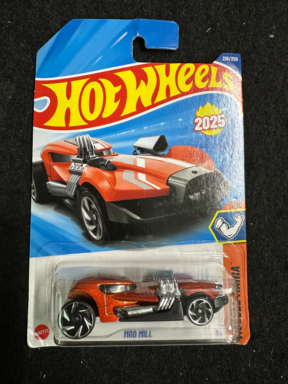 Hot Wheels Muscle Mania-  Mod Mill - Orange 218/250 Captain Comics and Collectables Pty Ltd