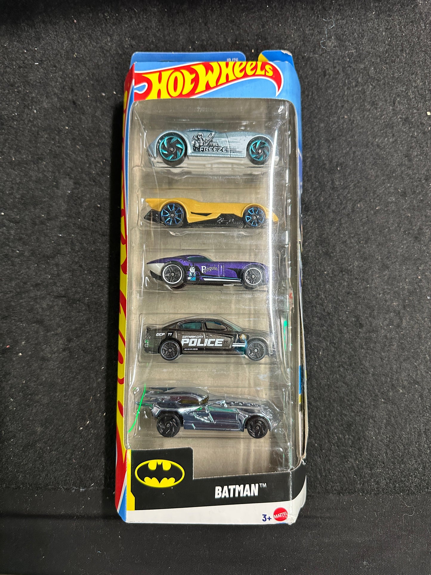 Hot Wheels Batman 5 Pack Captain Comics and Collectables Pty Ltd
