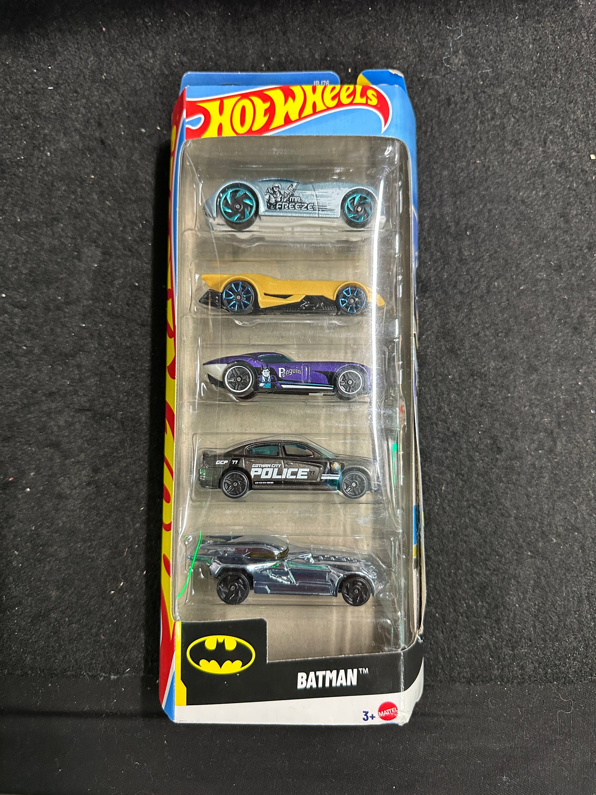 Hot Wheels Batman 5 Pack Captain Comics and Collectables Pty Ltd