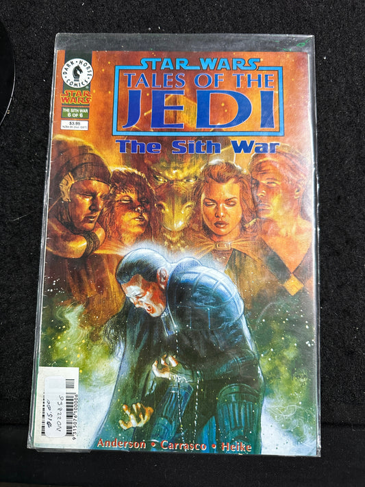Star Wars Tales Of The Jedi The Sith War 6 Of 6 Dark Horse Comics 1995 Captain Comics and Collectables Pty Ltd