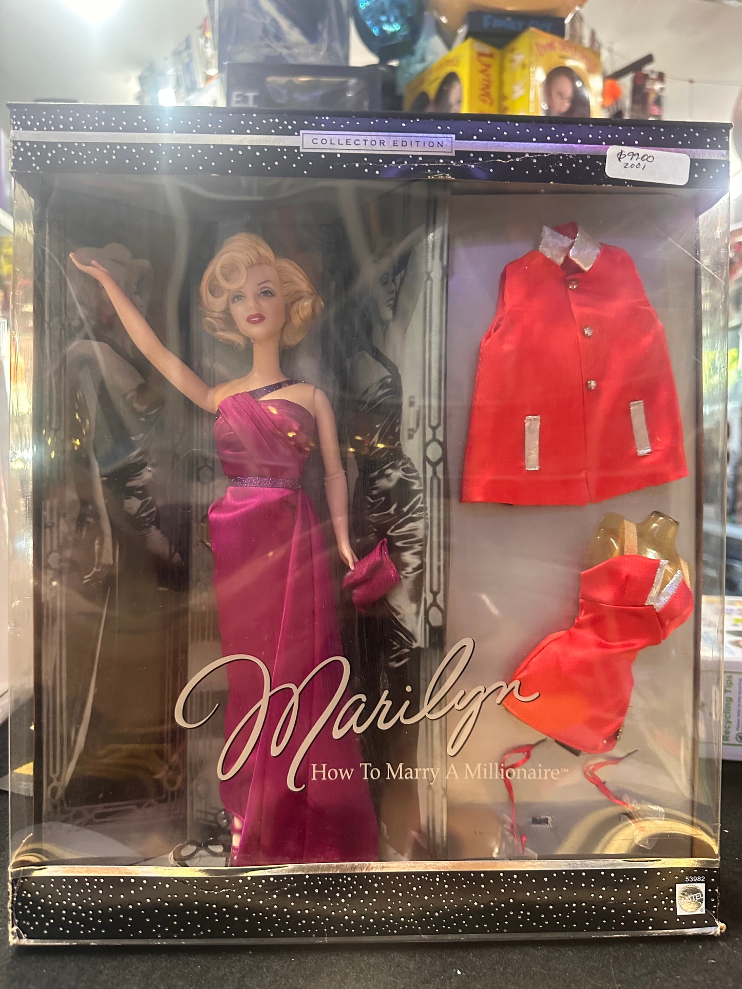 COLLECTORS EDITION MARILYN HOW TO MARRY A MILLIONAIRE DOLL