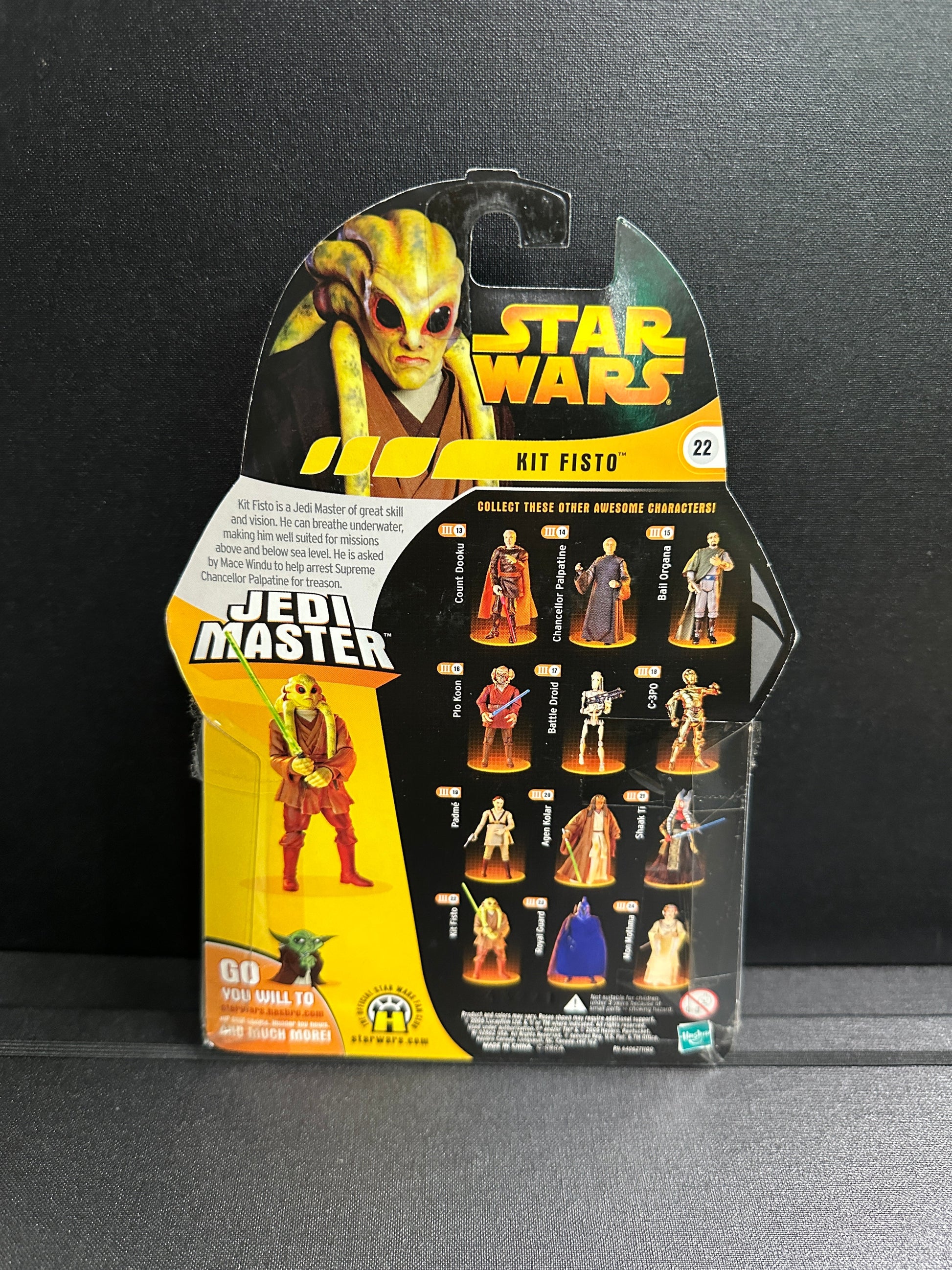 Kit Fisto | 2005 Hasbro Star Wars Revenge of the Sith 3.75" Figure Hasbro