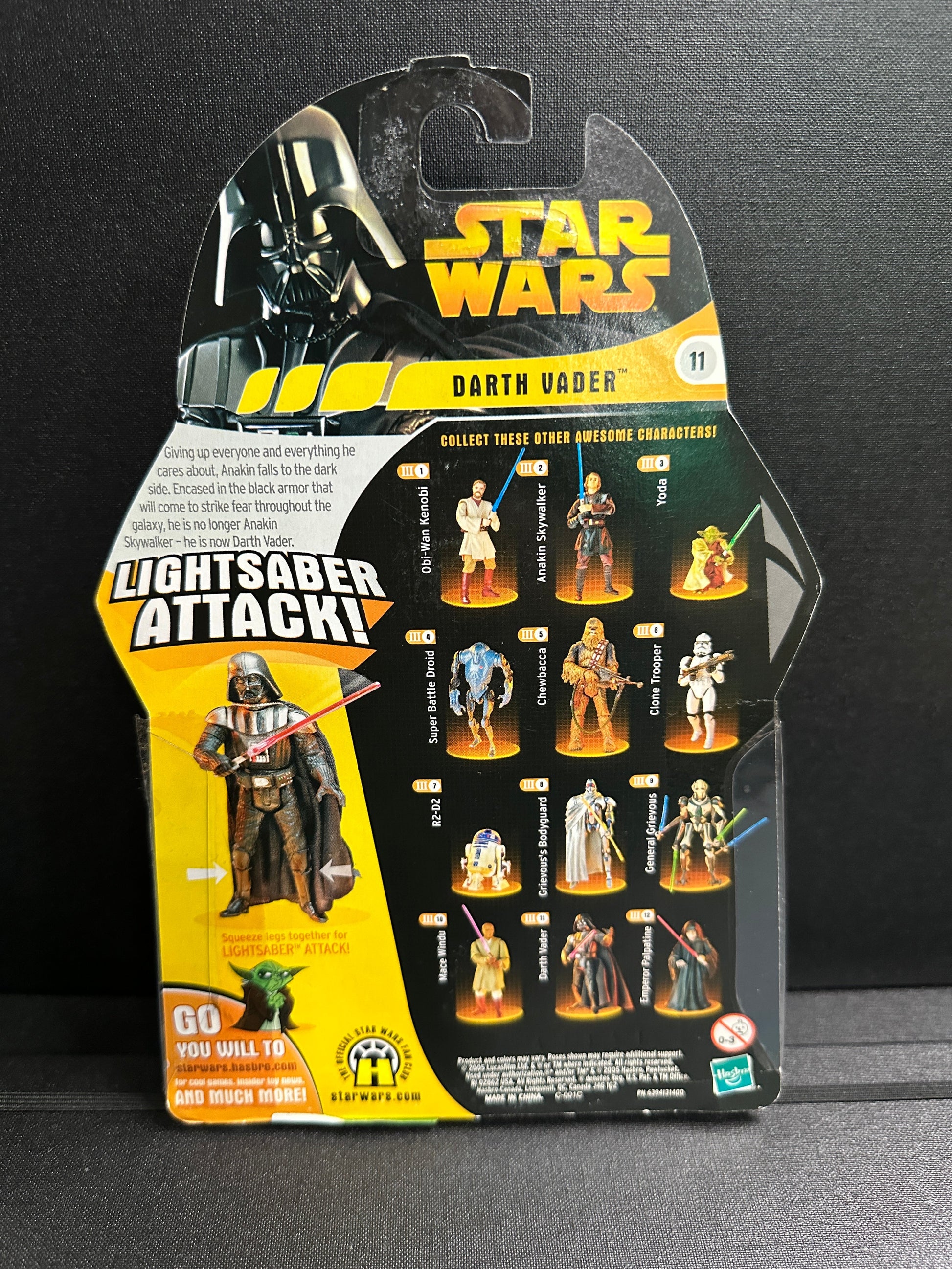 Darth Vader | 2005 Hasbro Star Wars Revenge of the Sith 3.75" Figure Hasbro