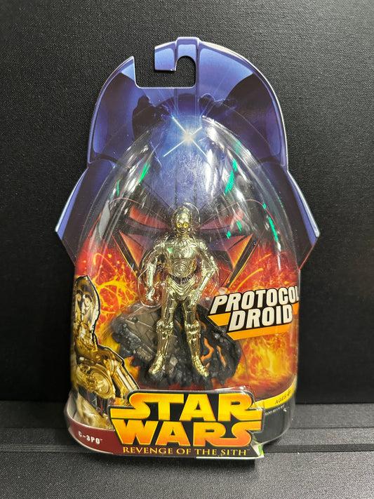 C-3PO  | 2005 Hasbro Star Wars Revenge of the Sith 3.75" Figure Hasbro