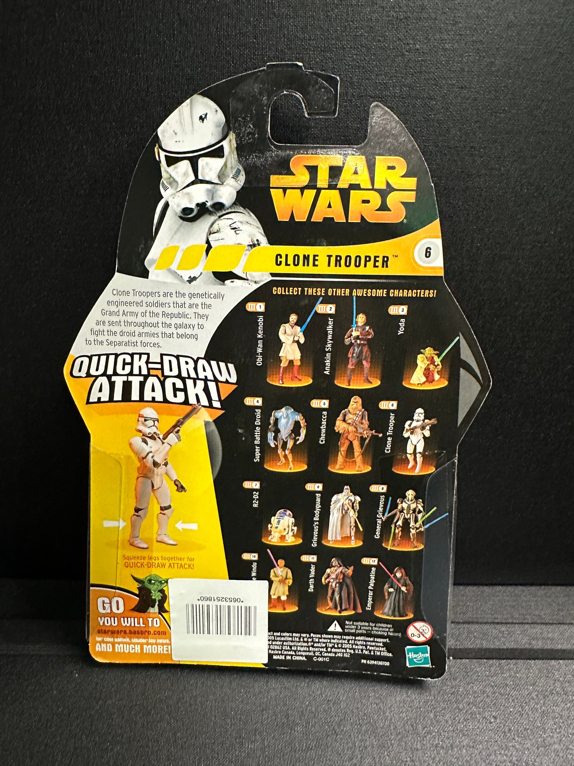 Clone Trooper | 2005 Hasbro Star Wars Revenge of the Sith 3.75"Figure Hasbro