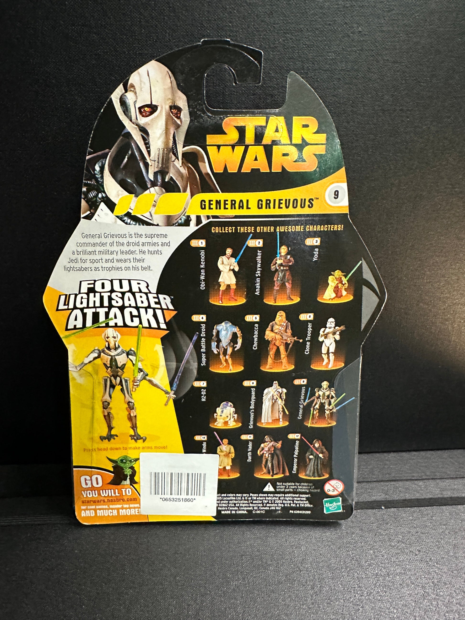 General Grievous | 2005 Hasbro Star Wars Revenge of the Sith 3.75" Figure Hasbro