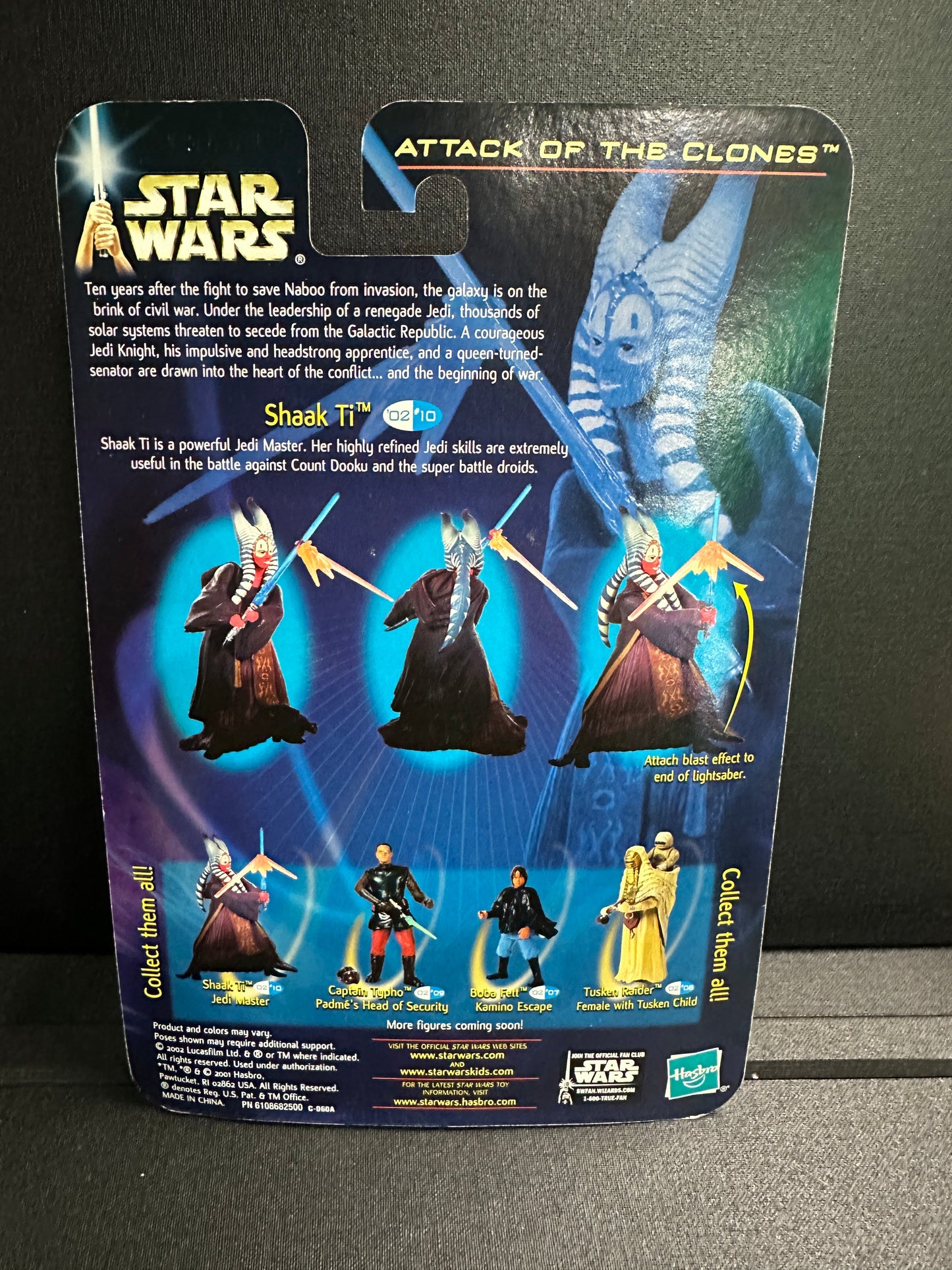 Shaak Ti | 2002 Hasbro Star Wars Attack of the Clones 3.75" Figure Hasbro