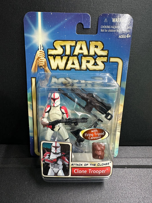 Clone Trooper | 2002 Hasbro Star Wars Attack of the Clones 3.75" Figure Hasbro